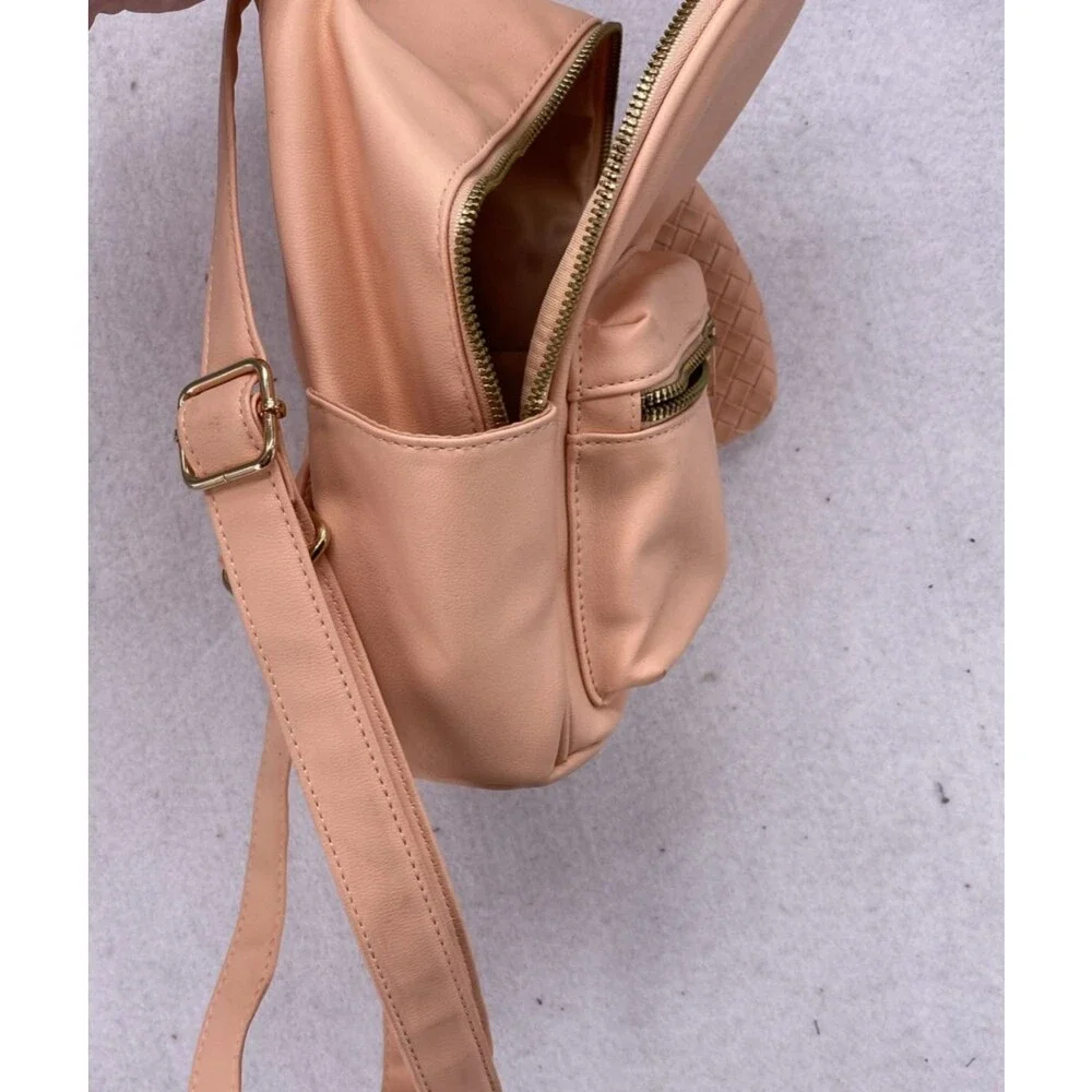 LD Like Dreams Mini Backpack Purse Pink Hand Bag Commute School - Picture 5 of 13